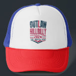 Boné Vintage Elections Outlaw Hillbilly Bandeira dos EU<br><div class="desc">Vintage Elections Outlaw Hillbilly Bandeira dos EUA</div>