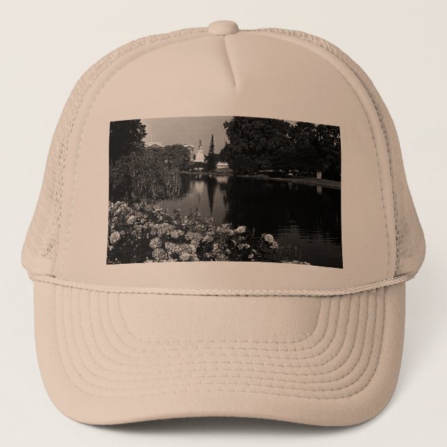 Boné Vintage England London Buckingham Rua James Park (Frente)