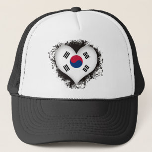 Boné Vintage eu amo Coreia do Sul