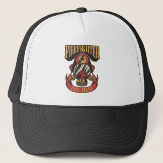 Boné Vintage Firefighter Helmet Life Saver