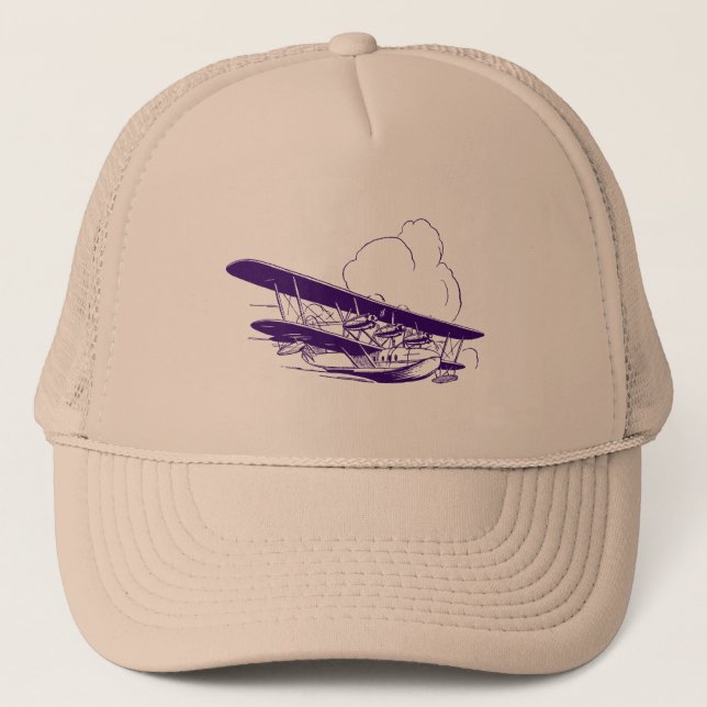 Boné Vintage Flying Boat (Frente)