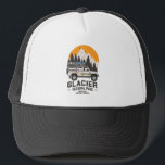 Boné Vintage Glacier National Park Road Trip Montana<br><div class="desc">Vintage design Glacier National Park Road Trip Montana. design de roupa de excelente de roupa de para pessoas que adoram acampar ao ar livre, acampamento, caminhoneiro, caminhada, viagem de estrada, Viagem de família, viagem de verão. Uma ilustração de viagem de excelente com estilo antigo também faz uma ideia de presente...</div>