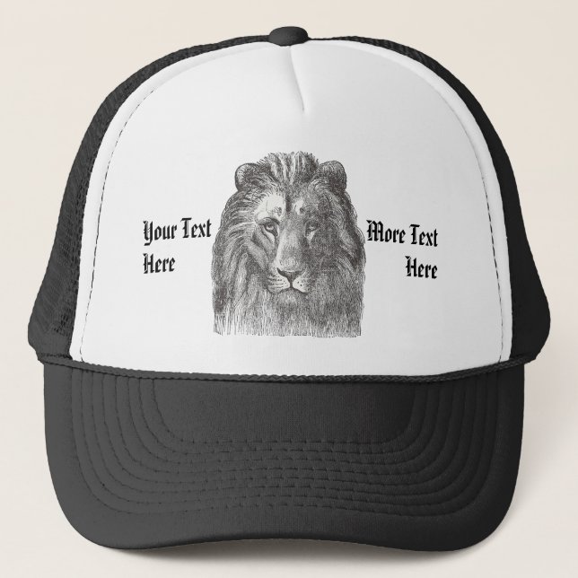 Boné Vintage Lion Hat (Frente)