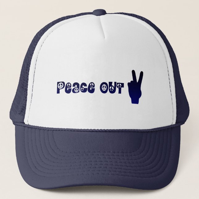 Boné Vintage Peace Out Hat (Frente)