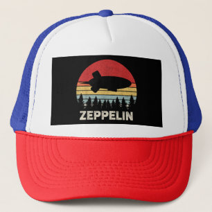 Boné Vintage Retro Zeppelin Camisa Dirigível