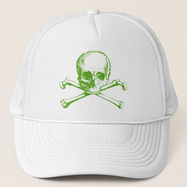 Boné Vintage Skull & Crossbones (Frente)