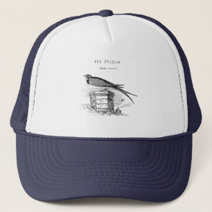 Boné Vintage swallow bird