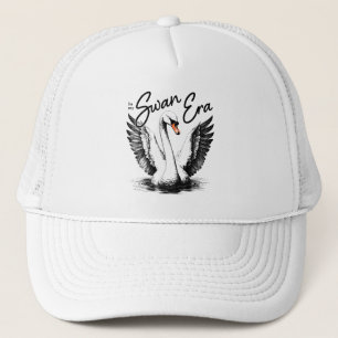 Boné Vintage Swan Era Black Impressão