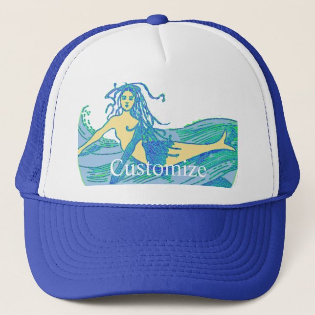 Boné Vintage Waverding Mermaid Thunder_Cove (Frente)