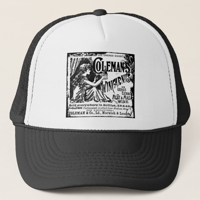 Boné Vintage Wincarnis Tonic Ad (Frente)