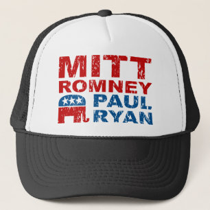 Boné Vitória do voto do funcionamento de Romney Ryan