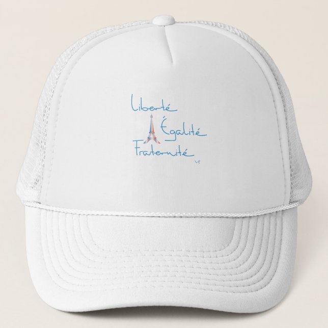 Boné Viva la France, Liberté, Égalité, Fraternité (Frente)