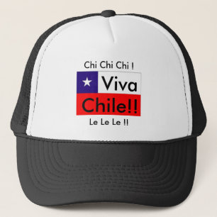 Boné Viva o Chile! Qui do qui do qui! Le Le Le!