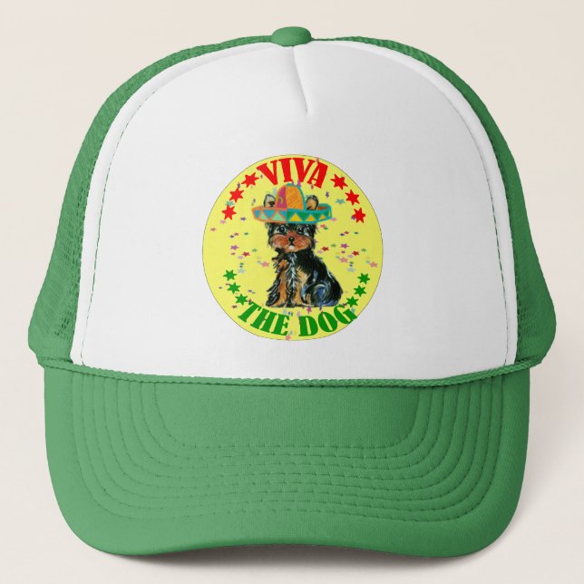 BONÉ VIVA YORKIE POO (Frente)