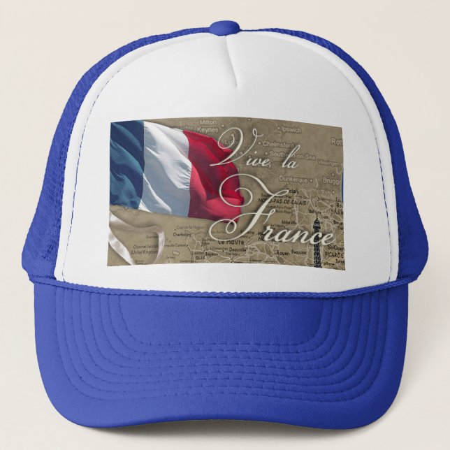 Boné Vive la France (Frente)