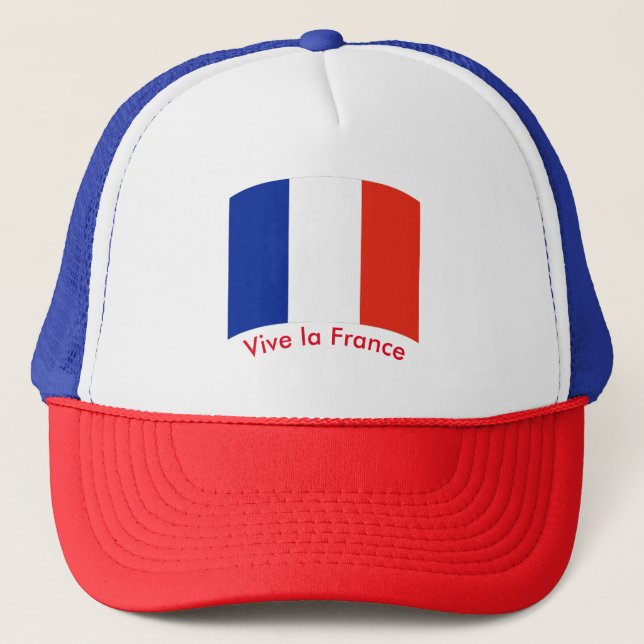 Boné Vive la France (Frente)