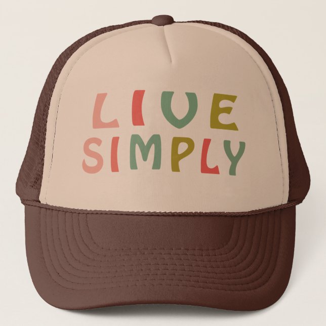 Boné Vive o design simplesmente original (Frente)
