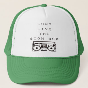 Boné Vive por muito tempo o Caixa-Chapéu do cresciment
