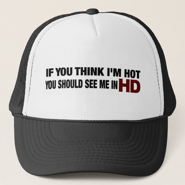 Boné Você deve ver-me em Hd (Frente)