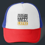 Boné Você não pode fazer todo mundo feliz Você não é um<br><div class="desc">hanukkah, judeu, chanukah, menorah, dreidel, dom, aniversário, feriado, latino</div>