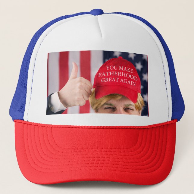 Boné Você Torna Excelente Da Festa Novamente Trump (Frente)