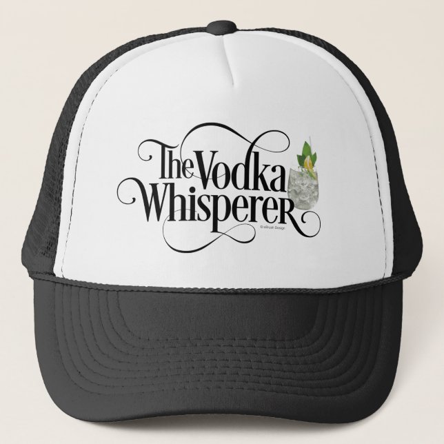 Boné Vodka Whisperer Trucker Hat (Frente)