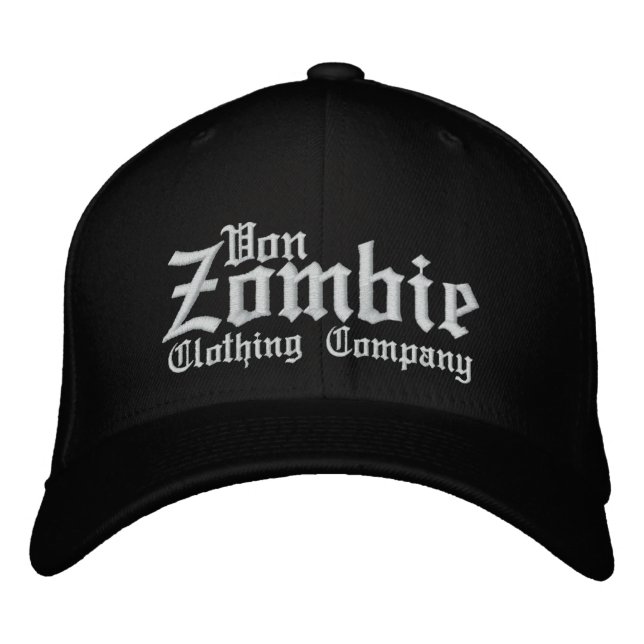 Boné Von Zombie Skull 001C (Frente)