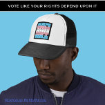 Boné Votação dos Direitos Transfronteiras<br><div class="desc">Votem no chapéu de caminhoneiro dos Direitos Trans. Vista este chapéu alto e orgulhoso e faça uma declaração ousada sobre os DIREITOS e as Eleições dos Estados Unidos em novembro.</div>