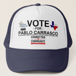 Boné Votação em Pablo Carrasco
