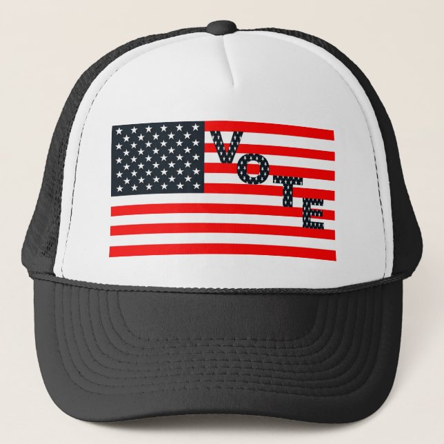 Boné Votação nos Estados Unidos (Frente)