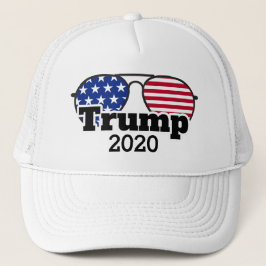 Boné Votar Red White e Blue Trump 2020