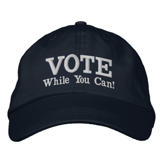 Boné VOTE Enquanto Você Pode! (Frente)
