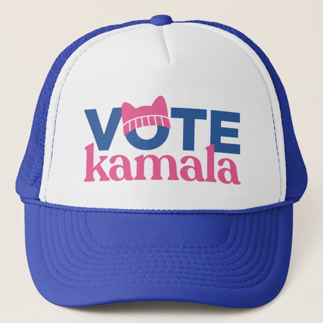 Boné Vote Kamala Blue (Frente)