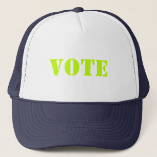 Boné "vote" personalize TEXTO & COR - que