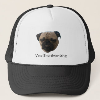 Boné Voto para Snortimer o chapéu do Pug