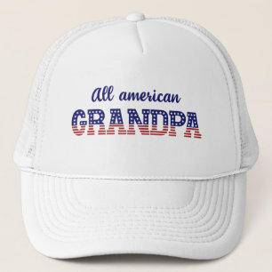 Boné Vovô americano 4 de julho Celebração