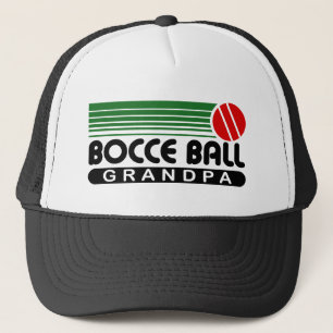 Boné Vovô da bola de Bocce