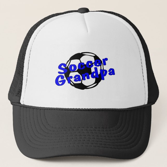 Boné Vovô do futebol (azul) (Frente)
