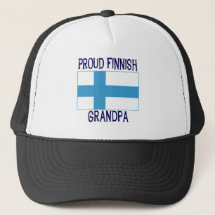 Boné Vovô finlandês orgulhoso