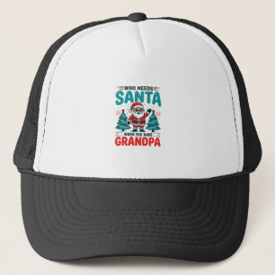 Boné Vovô Natal Família Natal