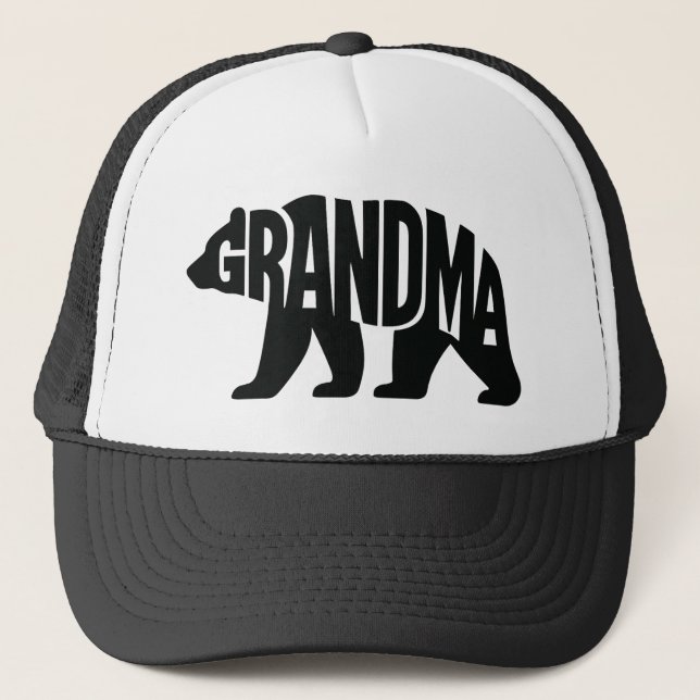 Boné Vovó Urso (Frente)