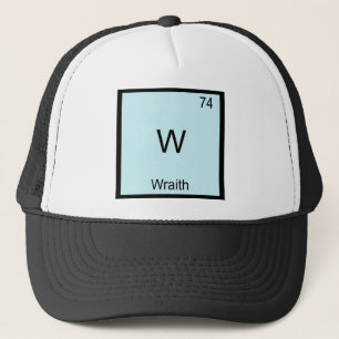 Boné W - Fantasma Camiseta engraçada com símbolo de ele