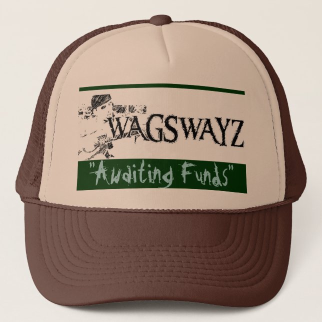 Boné wags2, "esperando financia" - personalizado (Frente)