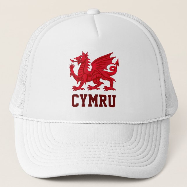 Boné Wales Red Dragon (Y Ddraig Goch) (Frente)