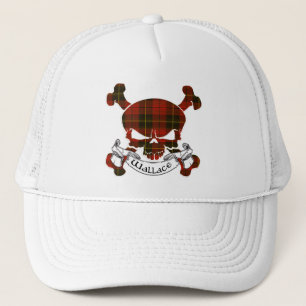 Boné Wallace Tartan Skull