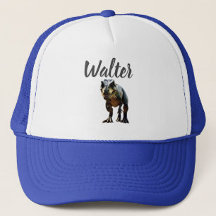 Boné Walter Name Com T Rex Dinossaur,