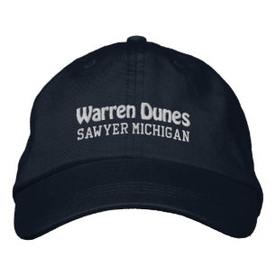 Boné Warren Dunes bordou o chapéu de baseball