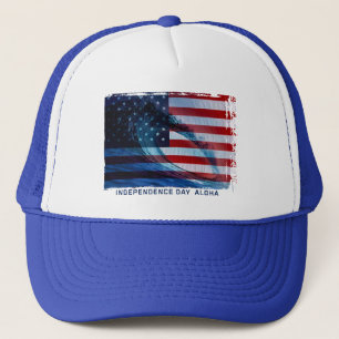 Boné Wave Flag USA Trucker Hats