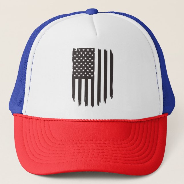 Boné Waving United States National Flag (Frente)
