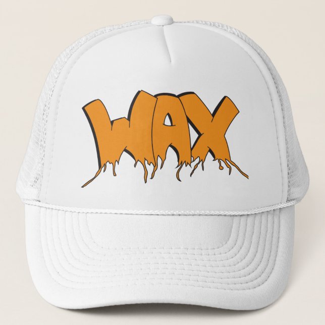 Boné Wax clothing old school hip hop baseball cap  (Frente)